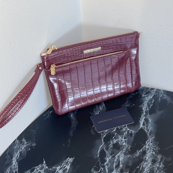 Adrienne Vittadini Handbags - ADRIENNE VITTADINI Wallet Wristlet 2 Zip Comp. Lightweight NEW AUTHENTIC
